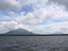 Lago Nicaragua y la isla de Ometepec