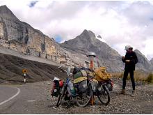 Llegando a la cordillera Blanca