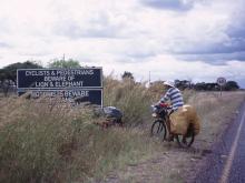 Entrando en la reserva de Swazi